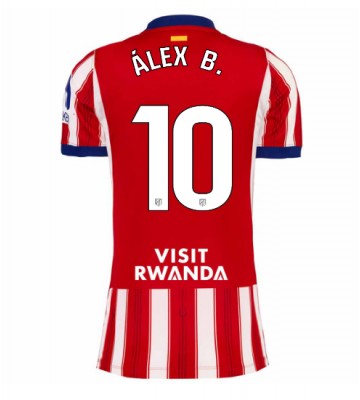 Atletico Madrid Alex Baena #10 Hjemmebanetrøje Dame 2026-27 Kortærmet